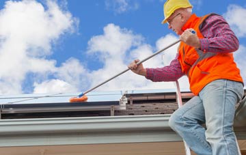 Silvington soft wash roof cleaning